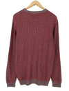 Red Knit Jumper