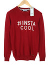 Red Knit Jumper