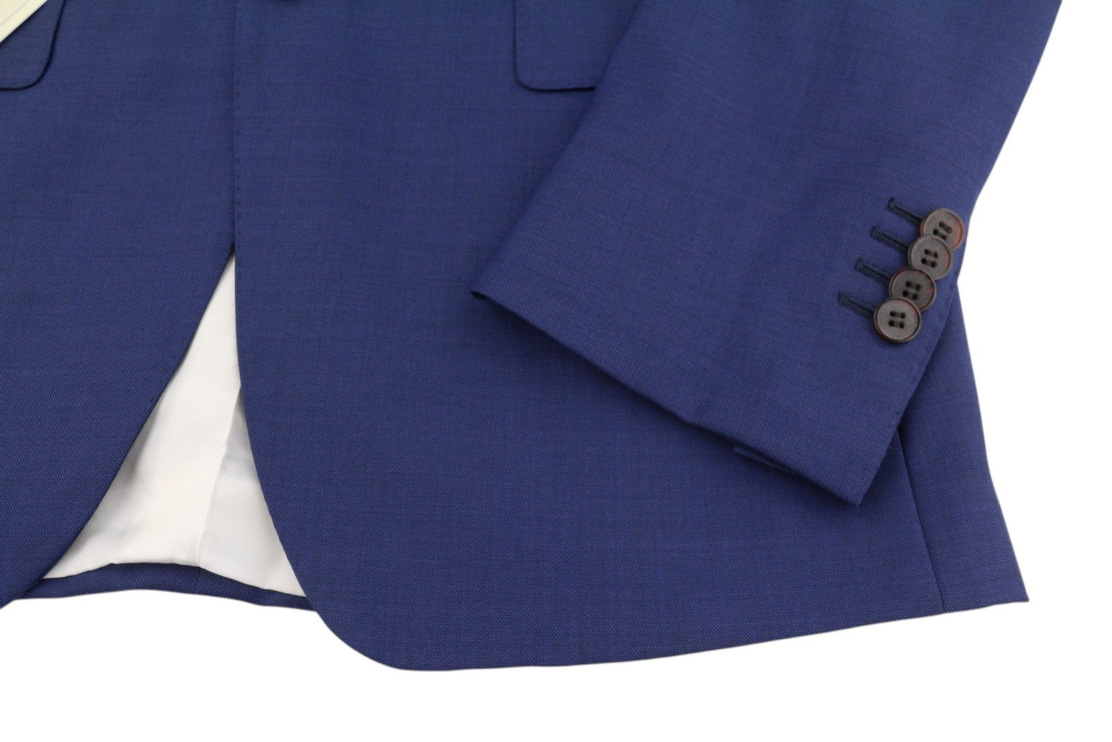 SUITSUPPLY Napoli Men's Blazer UK38L Blue Wool Slim Single-Breasted