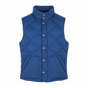 SCOTCH & SODA Men's Waistcoat M Blue Camo Reversible Quilted Two-Tone