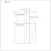 Blue Polyester Waistcoat