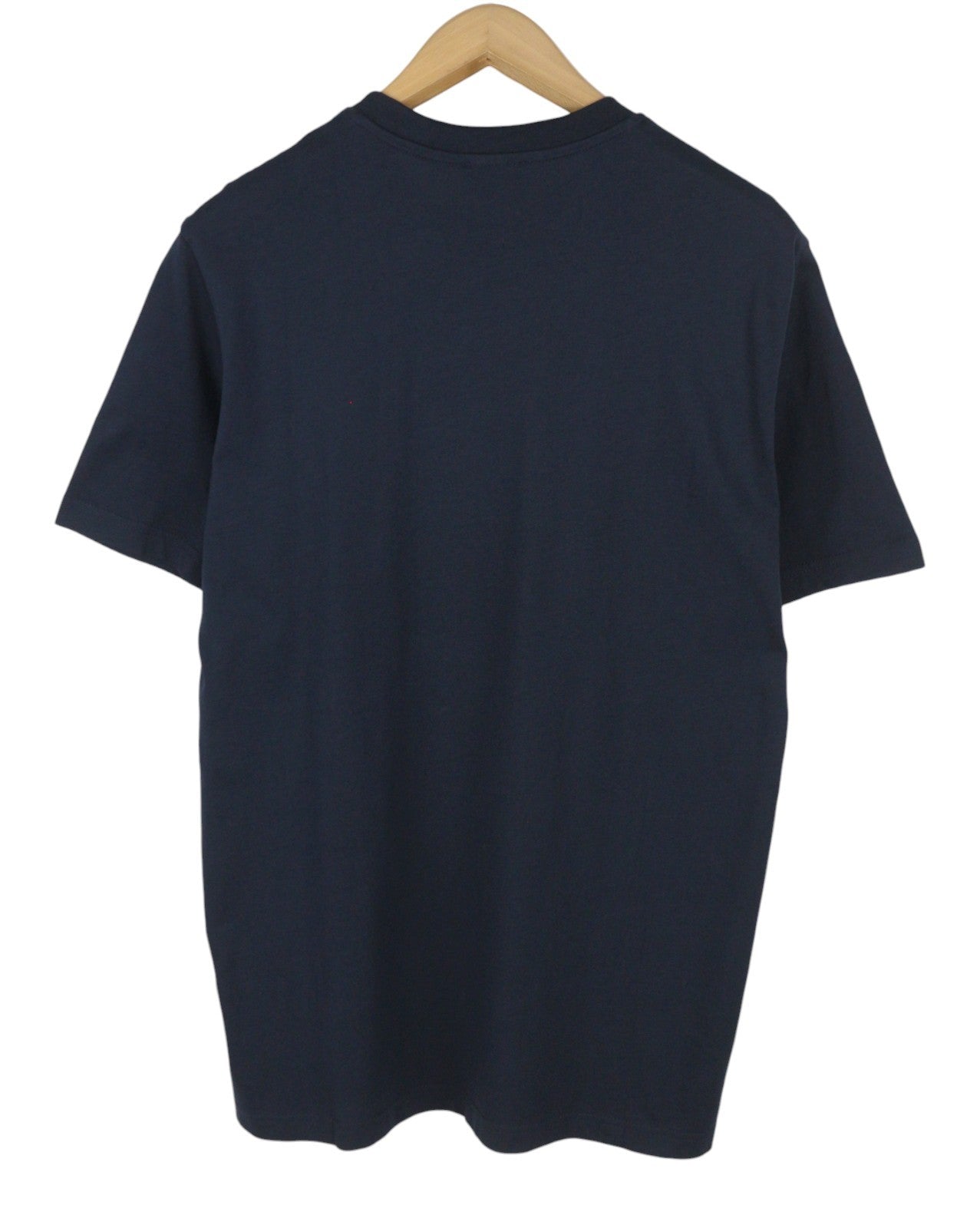 DIESEL T-Just 8-3 Men T-Shirt 2XL Dark Blue Crew Neck Cotton Short Sleeved