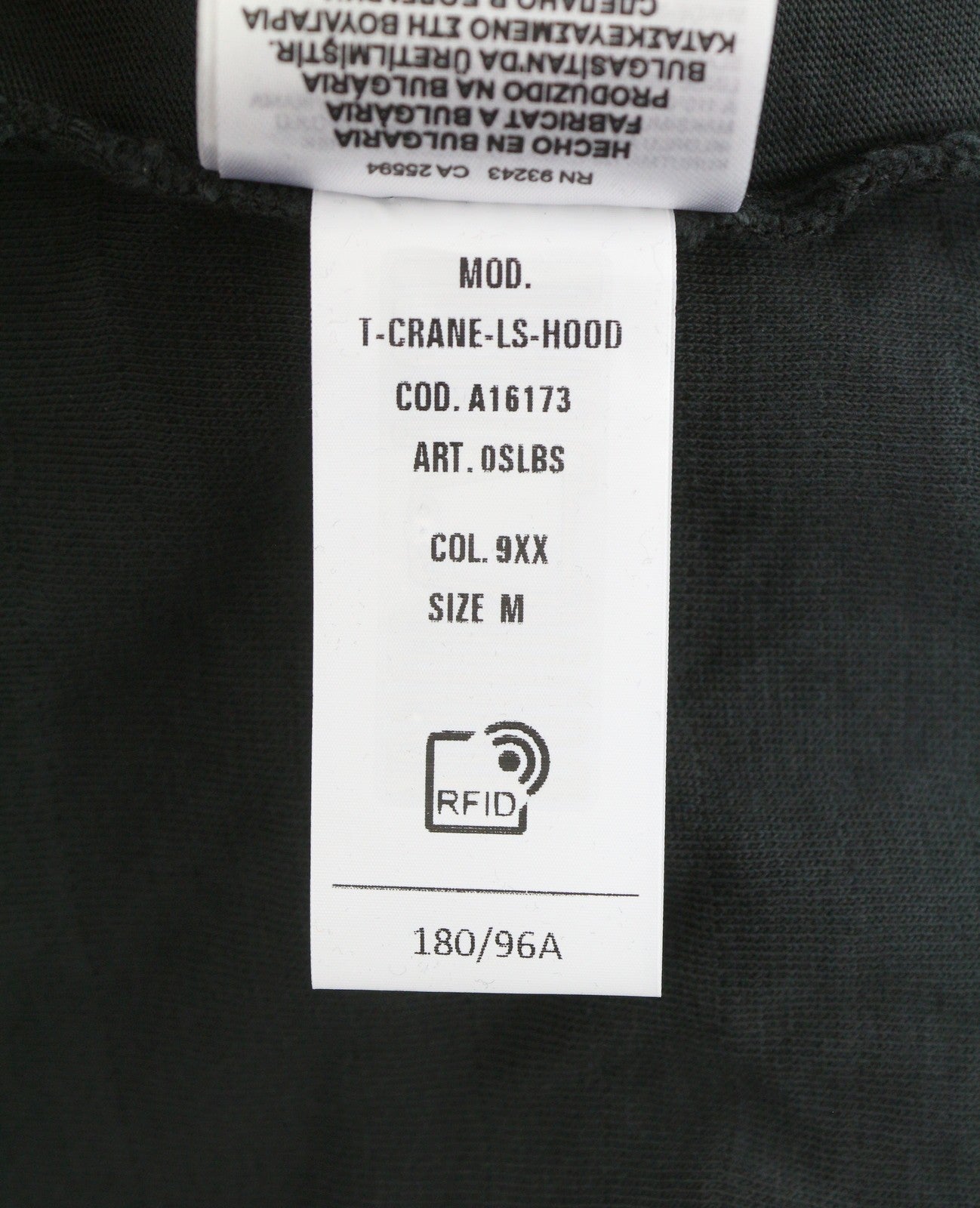 DIESEL T-Crane-LS-Hood Men T-Shirt M Faded Relaxed Hooded With Holes RRP250