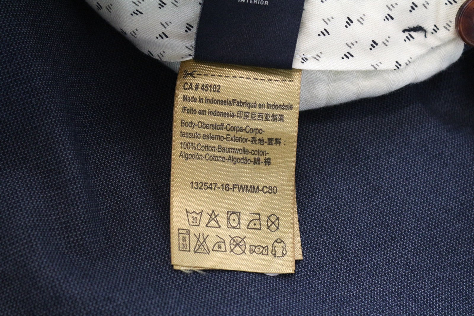 SCOTCH & SODA Stuart Men Trousers W33/L32 Slim Fit Pure Cotton Grey Pleated