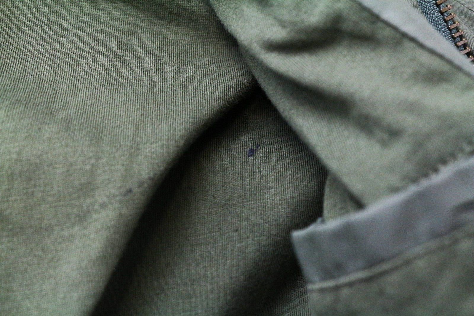RICHMOND Men Jacket 48 M Green Single-Breasted Lined Lightweight Casual Zipped