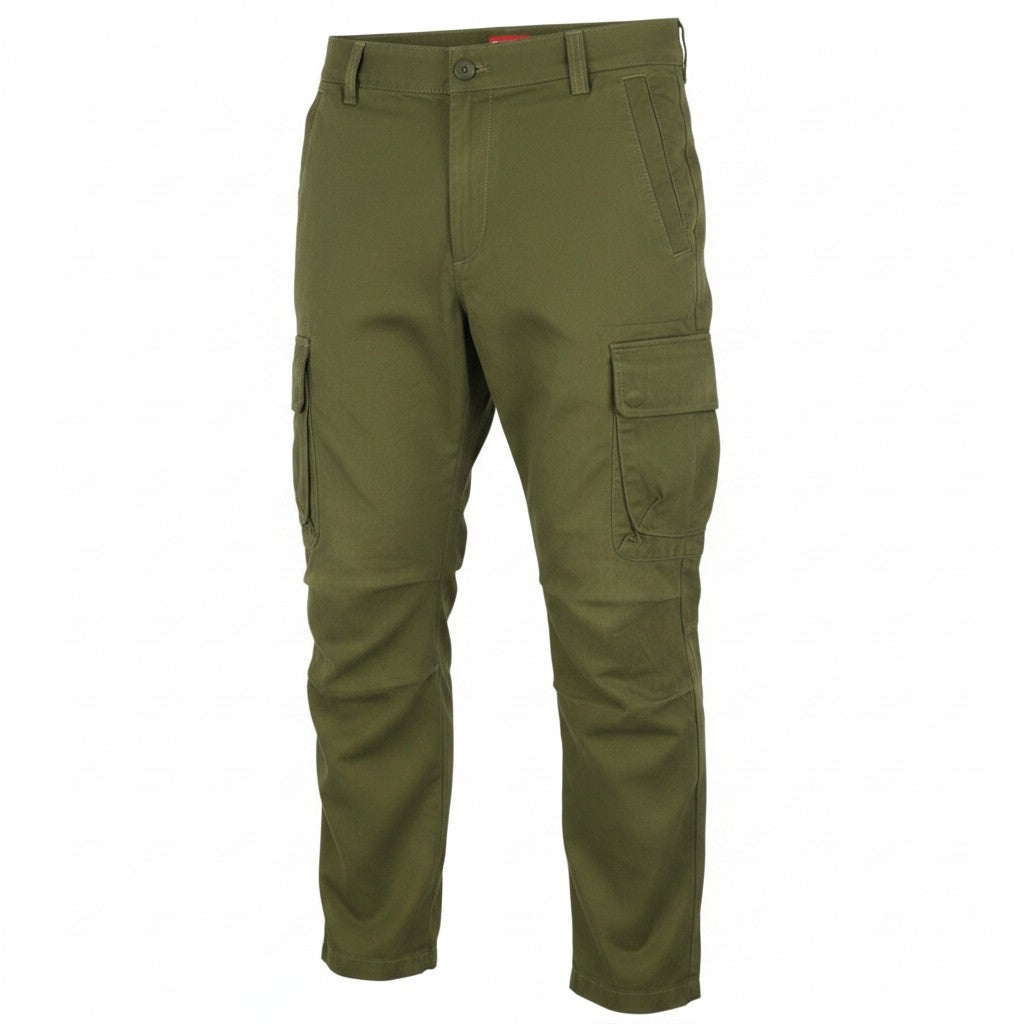 DIESEL P-Argym Men Trousers 54 W37 Khaki Green Regular Fit Cargo RRP225