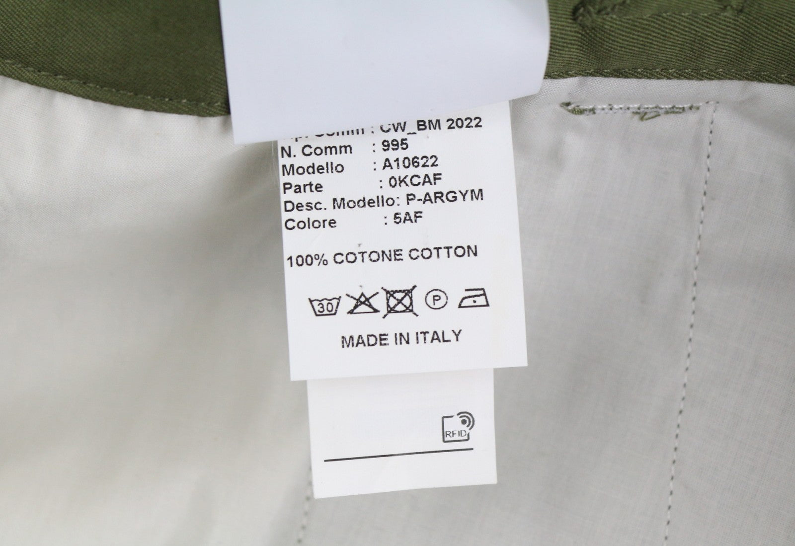 DIESEL P-Argym Men Trousers 54 W34 Khaki Green Regular Fit Cargo RRP225