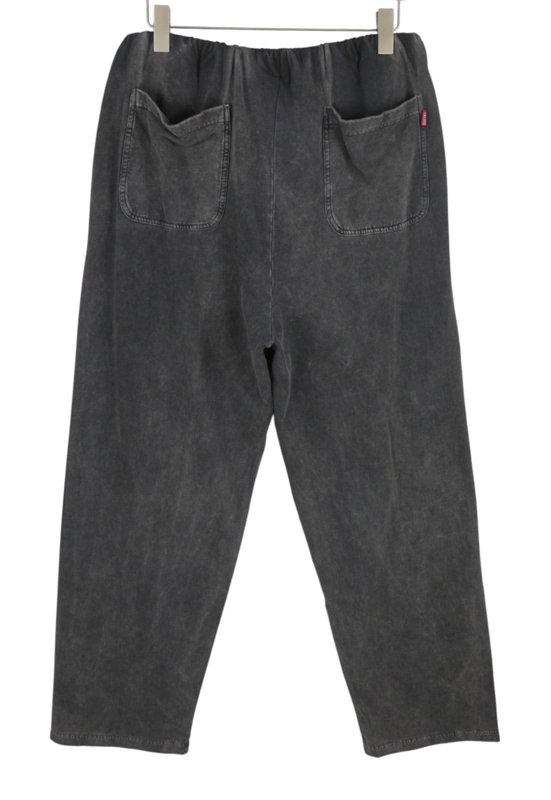 DIESEL P-Markle Men Trousers XL W34 Dark Grey Faded Loose Fit RRP295