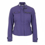 TUCANO URBANO Shorty Women Jacket IT38 M Purple Pure Cotton Breathable Moto