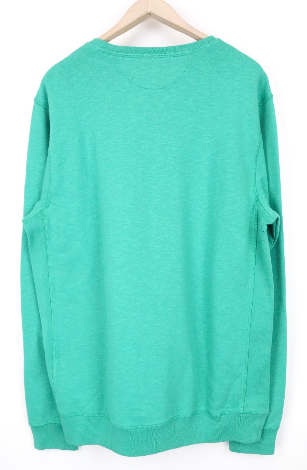 SCOTCH & SODA Men Sweatshirt 2XL Green Graphic Garment-Dyed Crew Neck Fleece