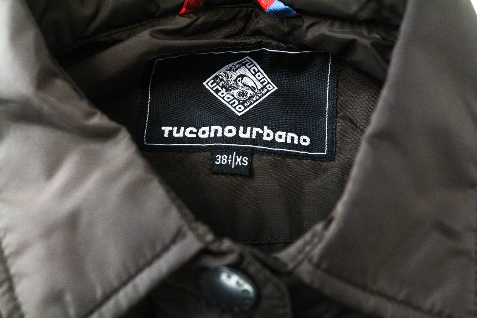 TUCANO URBANO Gomez Women Jacket IT38 M Brown Motorcycle Breathable Windproof