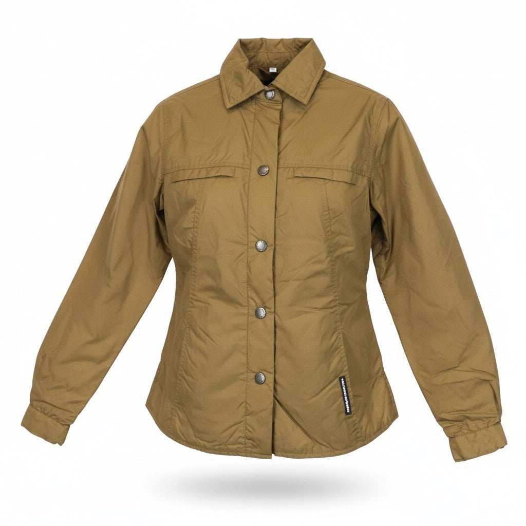 TUCANO URBANO Lori Women Jacket M Mid Brown Scooter Windproof Thermal Padding