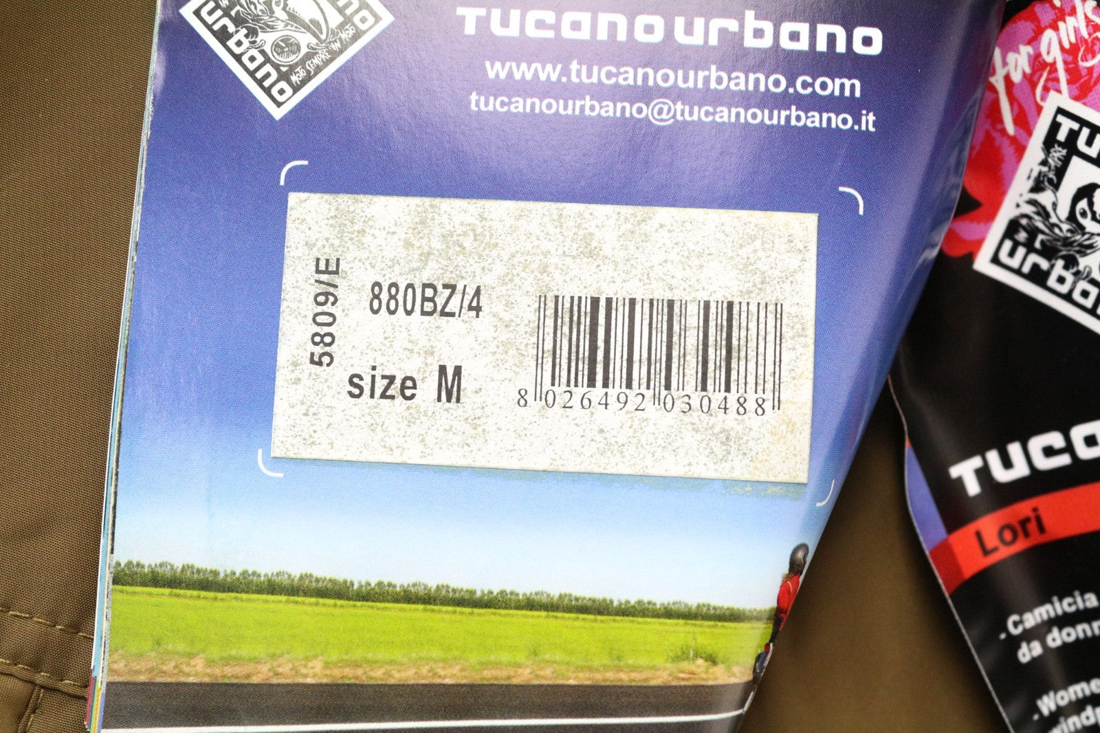TUCANO URBANO Lori Women Jacket M Mid Brown Scooter Windproof Thermal Padding