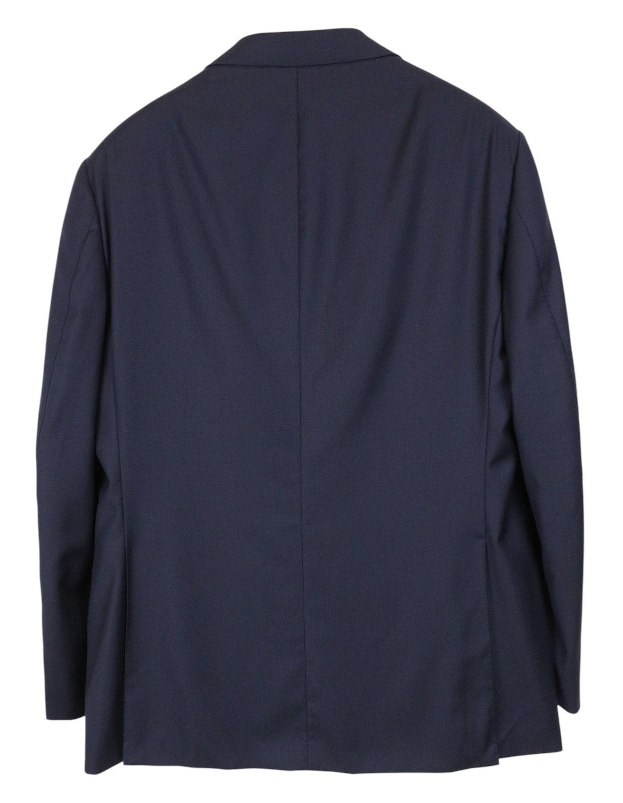 SUITSUPPLY Napoli Men Suit UK46R Notch Lapel Lined Pure Wool Navy Blue 2 Piece
