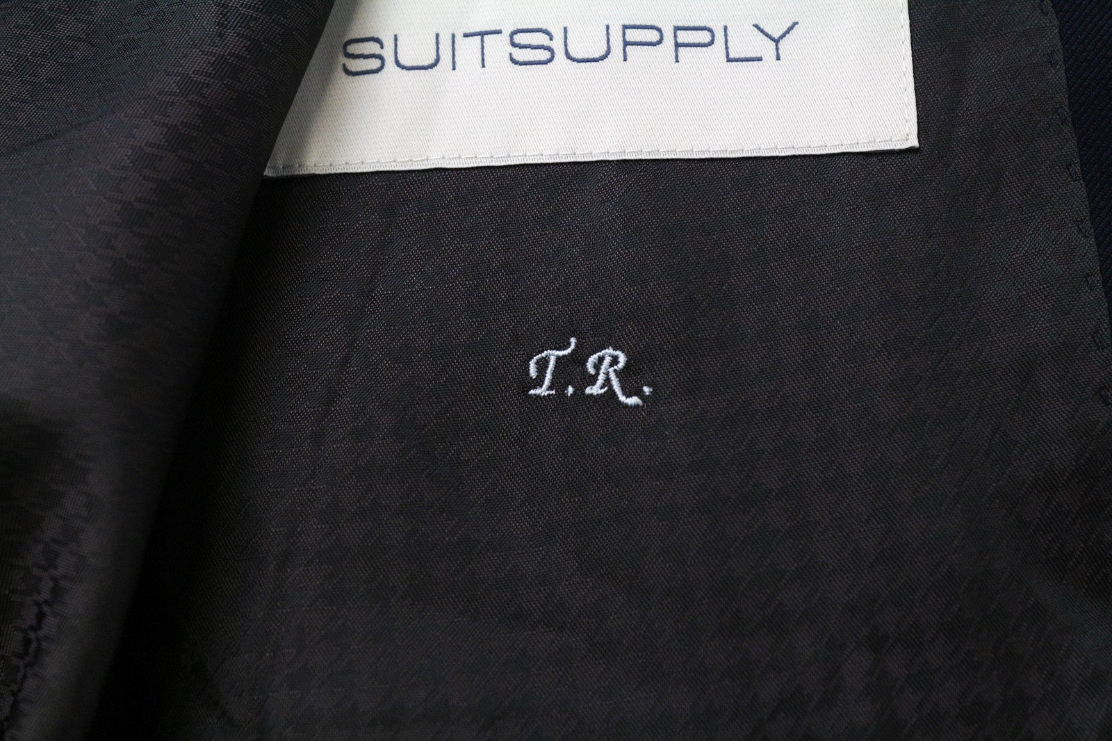 SUITSUPPLY La Spalla Men Suit UK44R Single-Breasted Pure Wool Blue 2 Piece