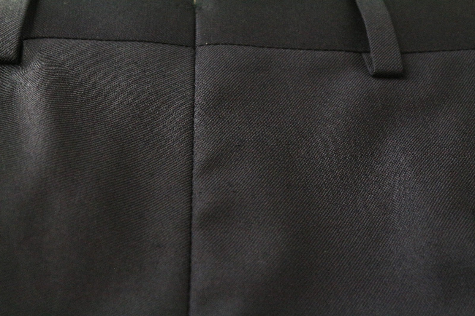 SUITSUPPLY Ferrara Men Suit UK46L Trousers Waistcoat Wool Navy Blue 2 Piece