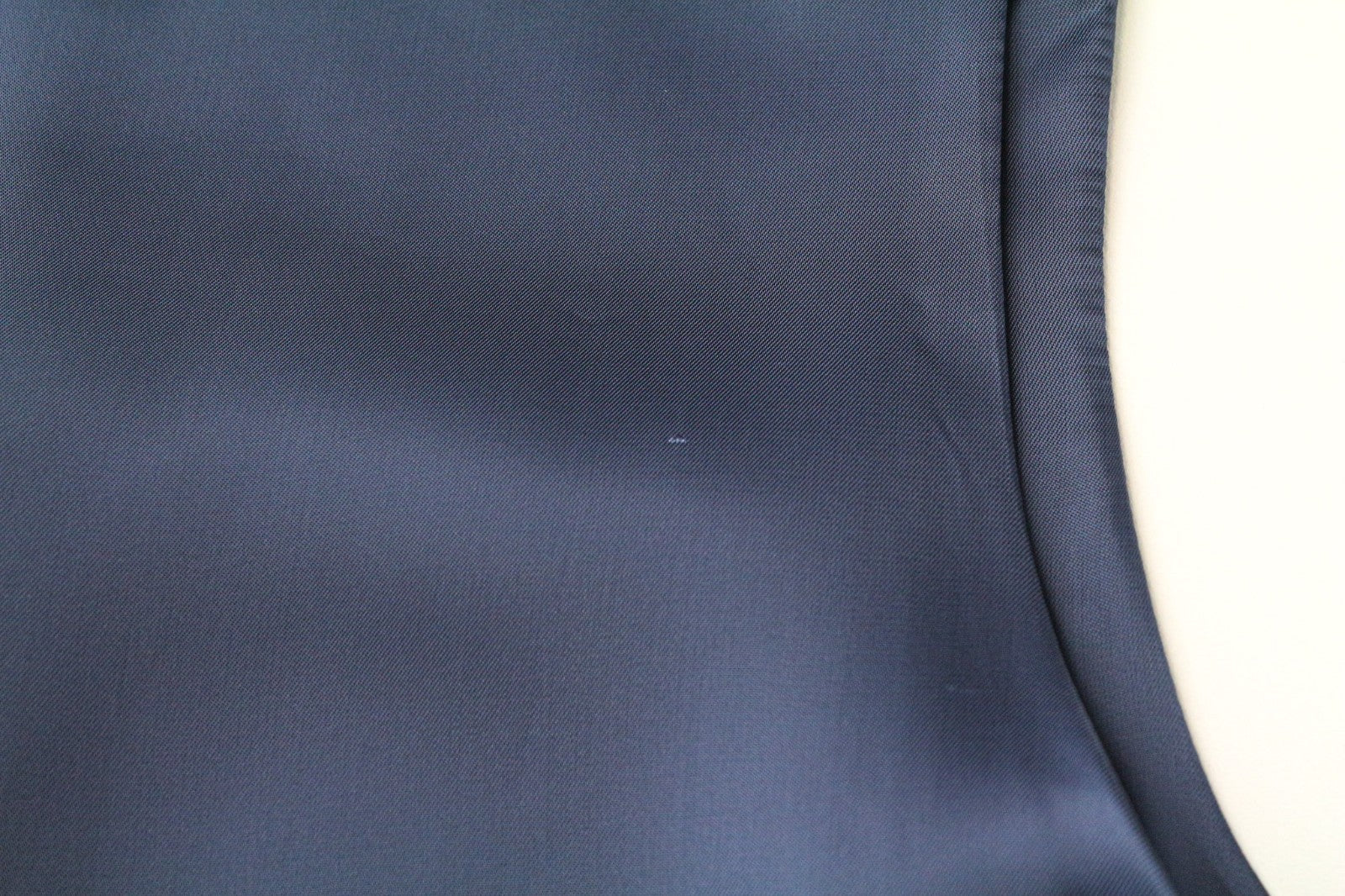 SUITSUPPLY Ferrara Men Suit UK46L Trousers Waistcoat Wool Navy Blue 2 Piece