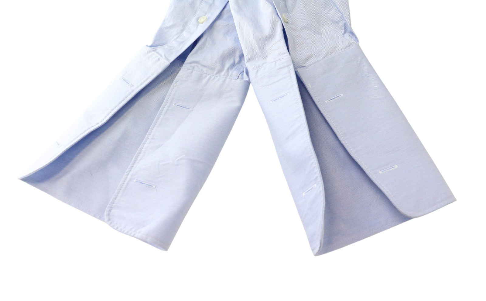 SUITSUPPLY Men Shirt 39/15 1/2 Slim Fit Blue Pure Cotton Long Sleeved Classic