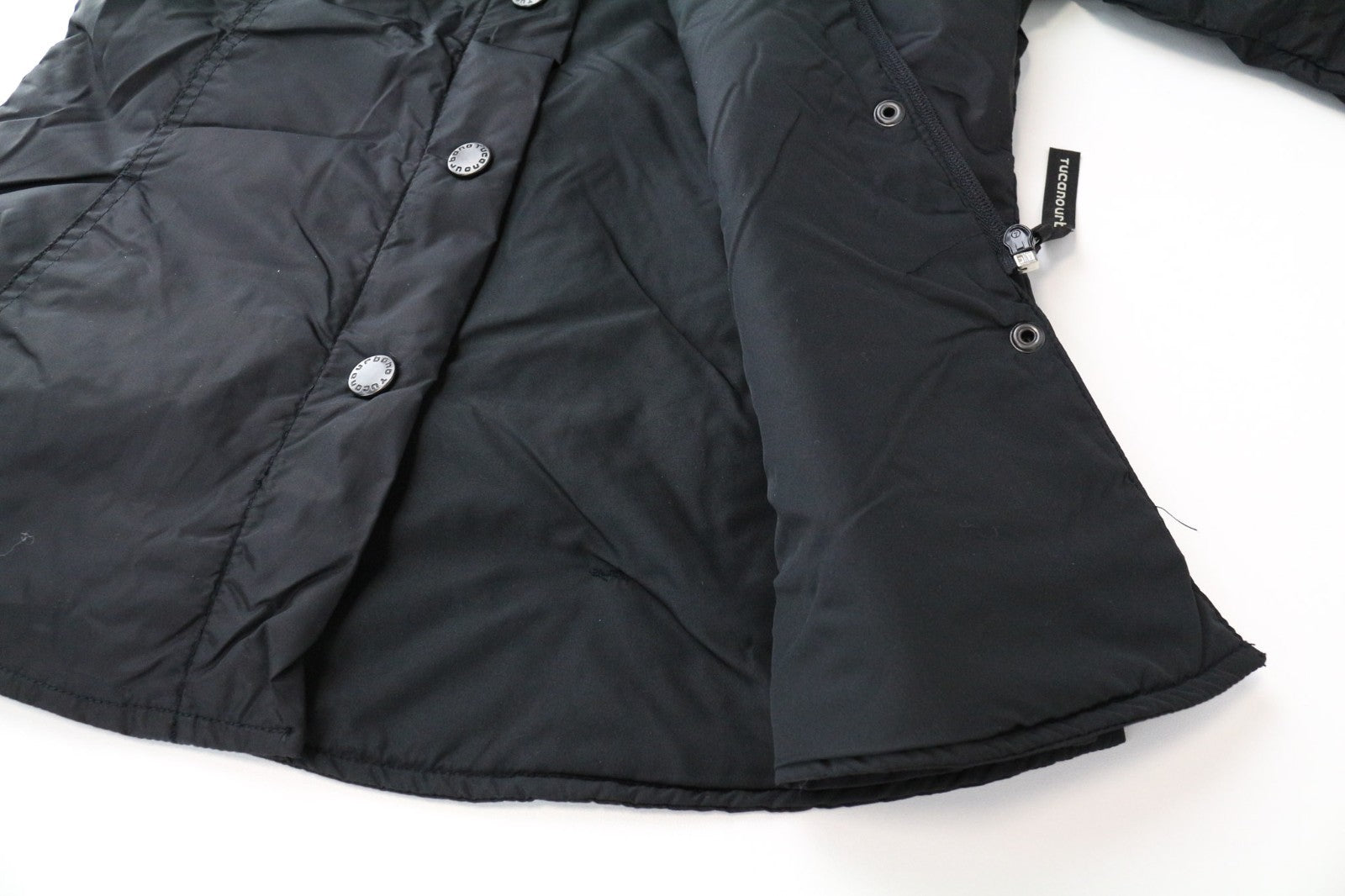 TUCANO URBANO Lori Women Jacket 2XS Black Windproof Thermal Padding Moto