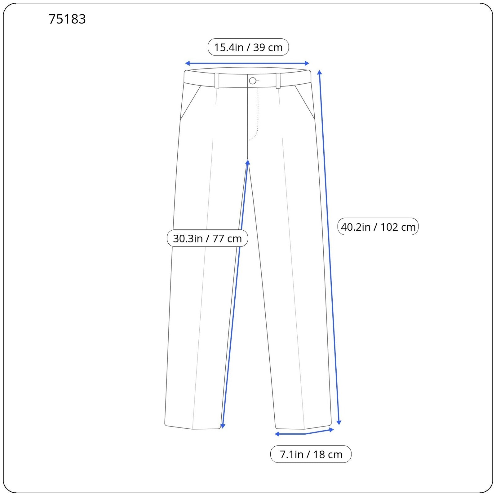 SUITSUPPLY Brescia Men Trousers UK36R Blue Pure Wool Pleated Lined Formal