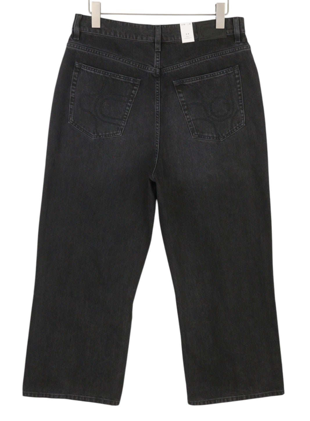 EYTYS Echo Sulphur Big Baggy Men Jeans W30/L32 Black Washed Unisex RRP370