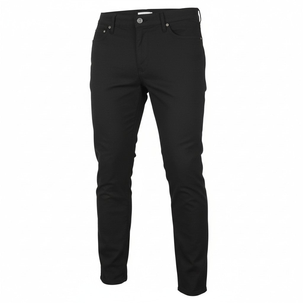 AMERICAN EAGLE OUTFITTERS Move-Free Slim Men Trousers W32/L32 Black Active Flex