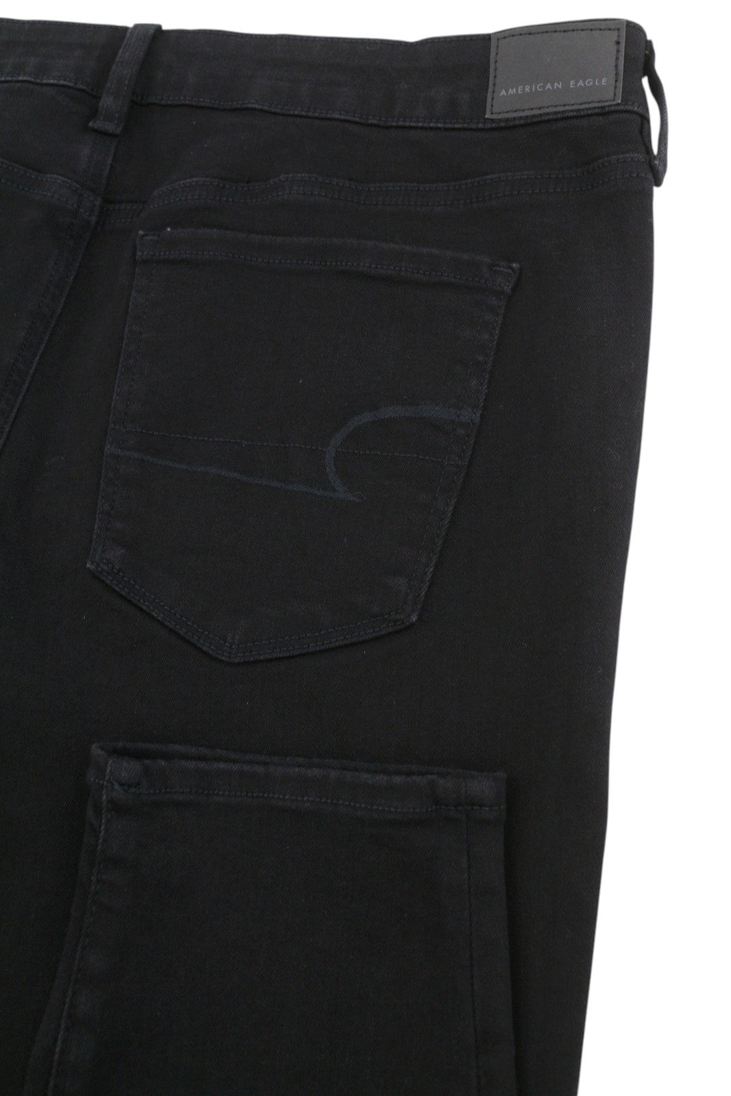 AMERICAN EAGLE OUTFITTERS Jegging Always Black Women Jeans W34 Denim Stretch