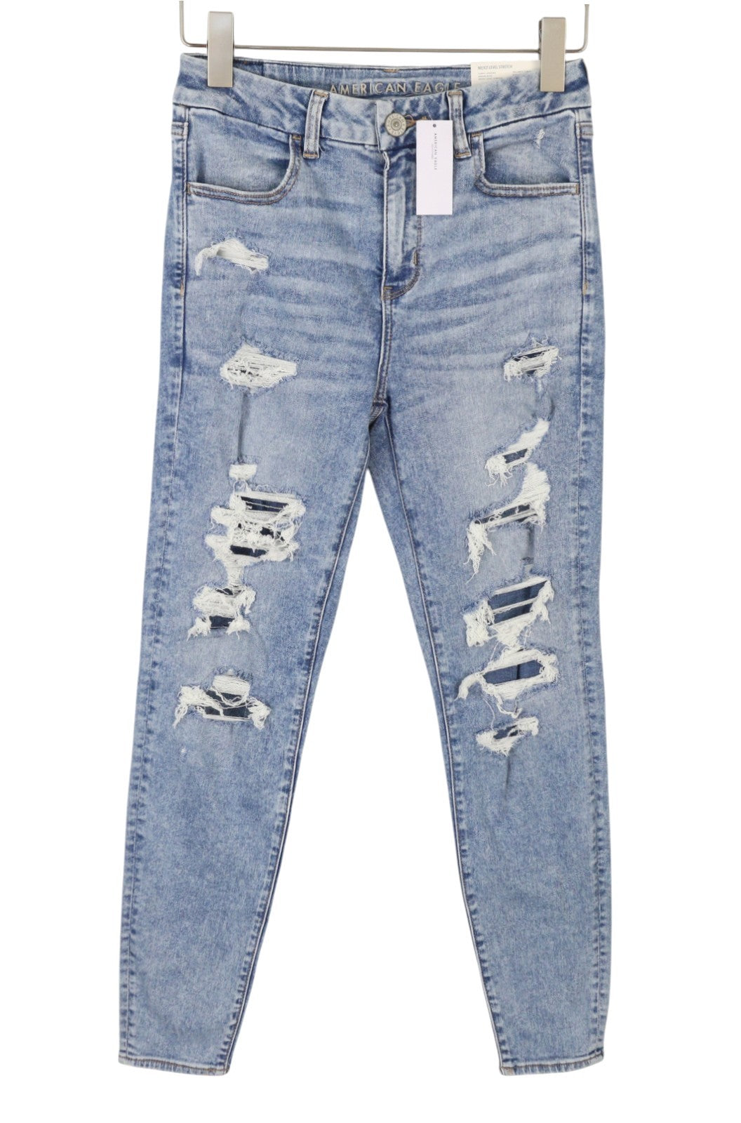 AMERICAN EAGLE OUTFITTERS Curvy Jegging Dream Women Jeans W28 Blue Stretch