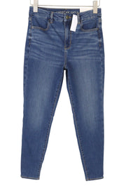AMERICAN EAGLE OUTFITTERS Curvy Hi-Rise Women Jeans W29 Fresh Bright Jegging
