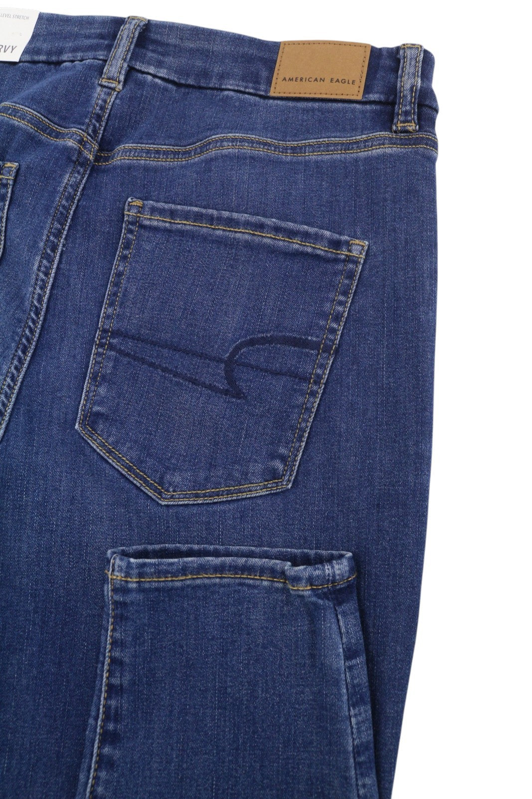 AMERICAN EAGLE OUTFITTERS Curvy Hi-Rise Women Jeans W29 Fresh Bright Jegging