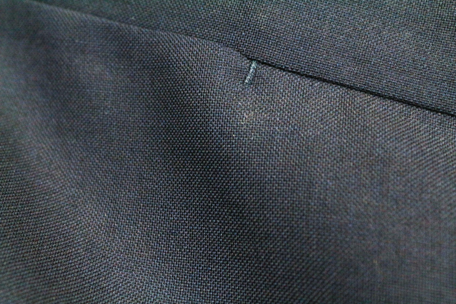 SUITSUPPLY Brescia Men Trousers UK42R Navy Formal Slim Pure Wool Flat-Front