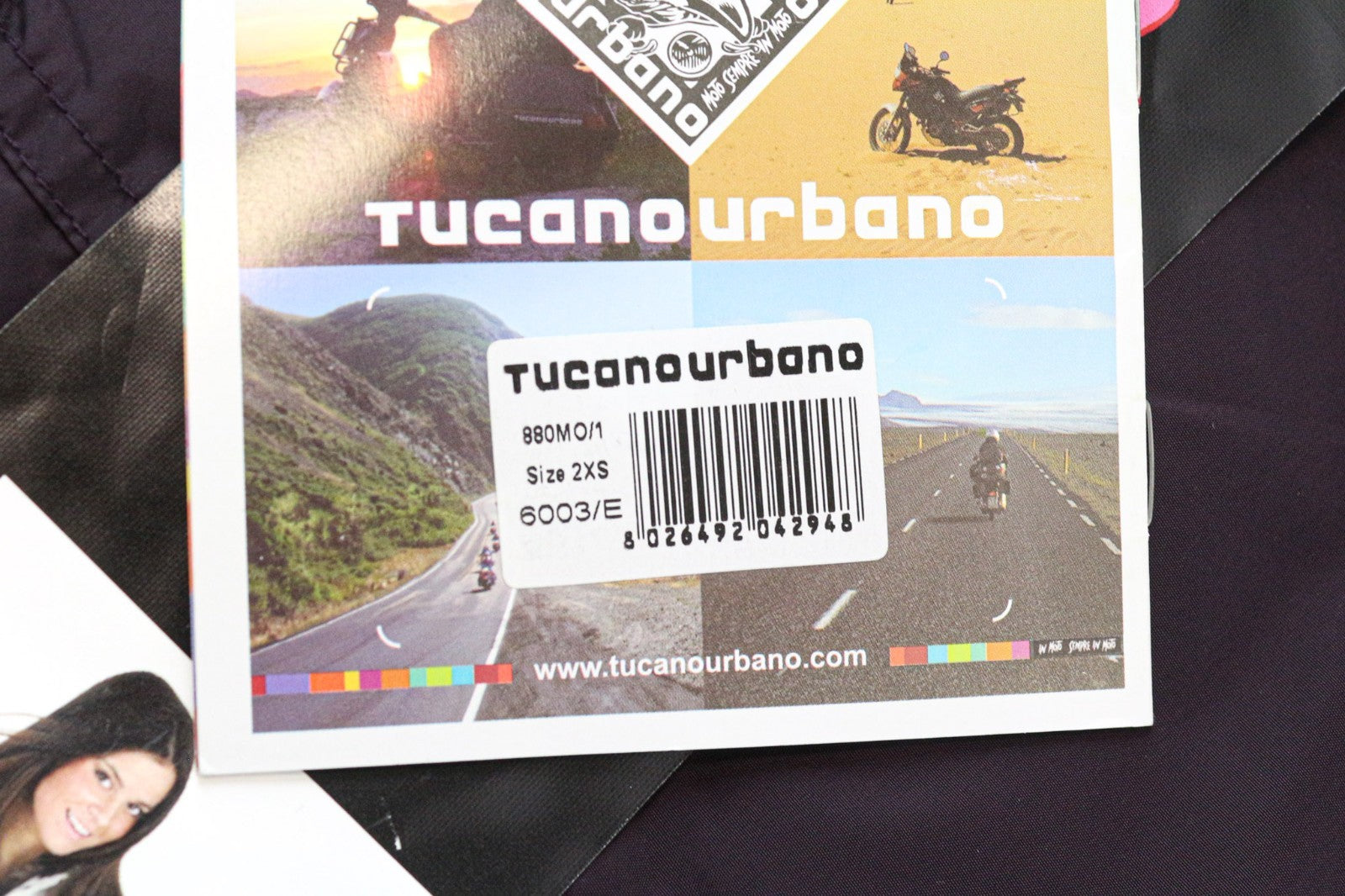 TUCANO URBANO Lori Women Jacket 2XS Blackberry Breathable Windproof Motorcycle