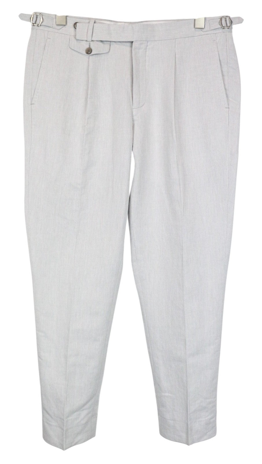 SUITSUPPLY Havana Patch Men Suit UK38R Slim 2-Piece Linen Cotton Half-Lined