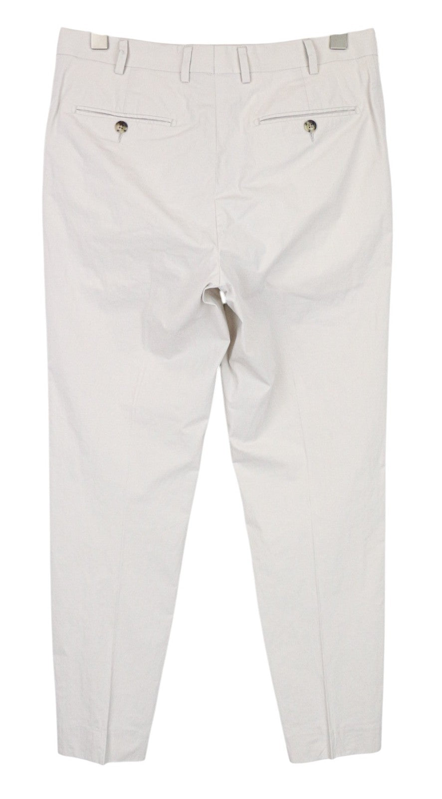 SUITSUPPLY Lazio Patch Unconstructed Men Suit UK36R Beige Slim 2-Piece Cotton