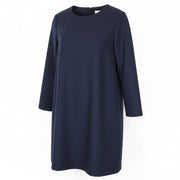 SUISTUDIO Camden Women Dress UK14R L Navy Formal Slim Wool Tunic Mini