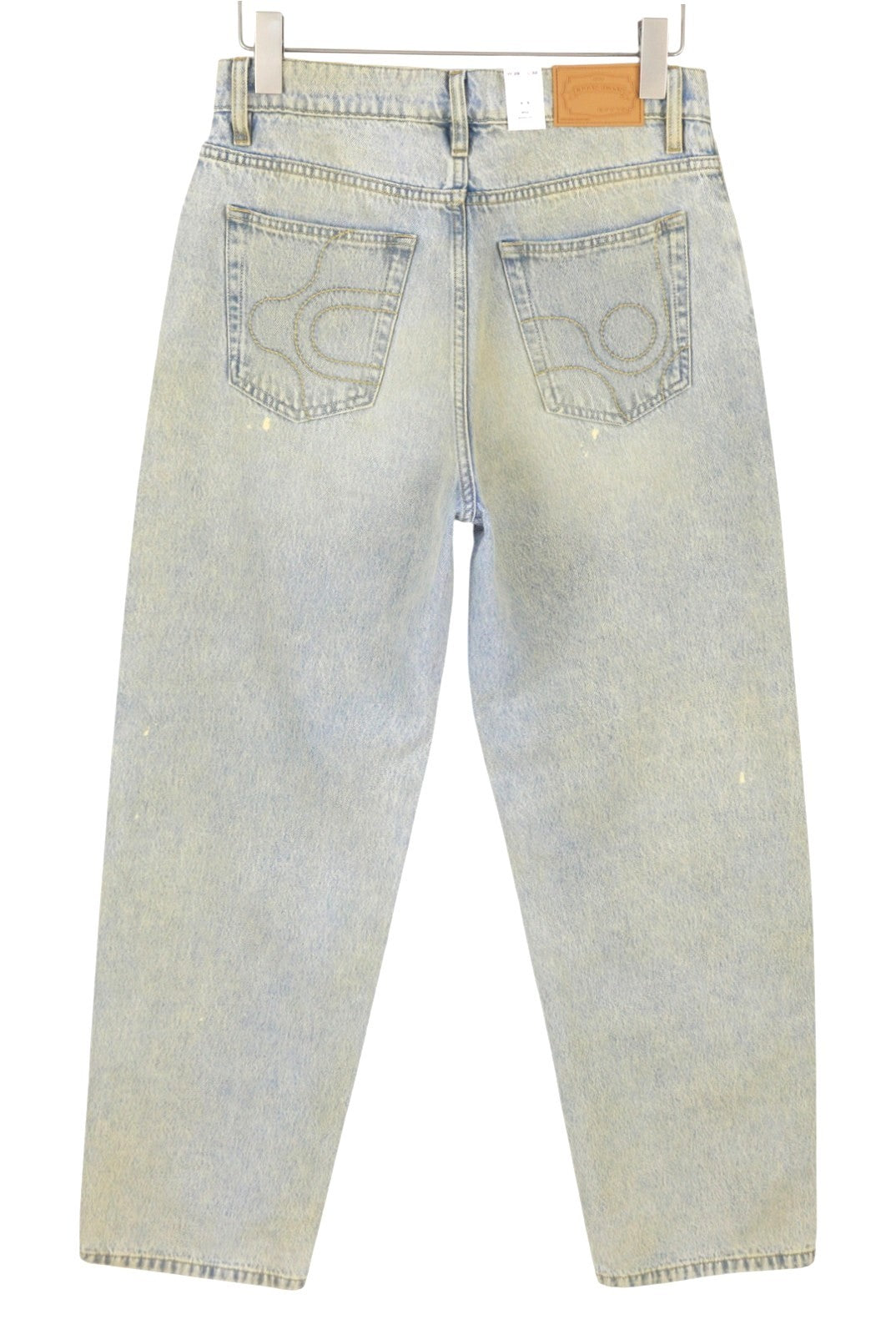 EYTYS Benz Bronze Baggy Fit Women's Jeans W29/L32 Blue Faded Aged Unisex RRP370
