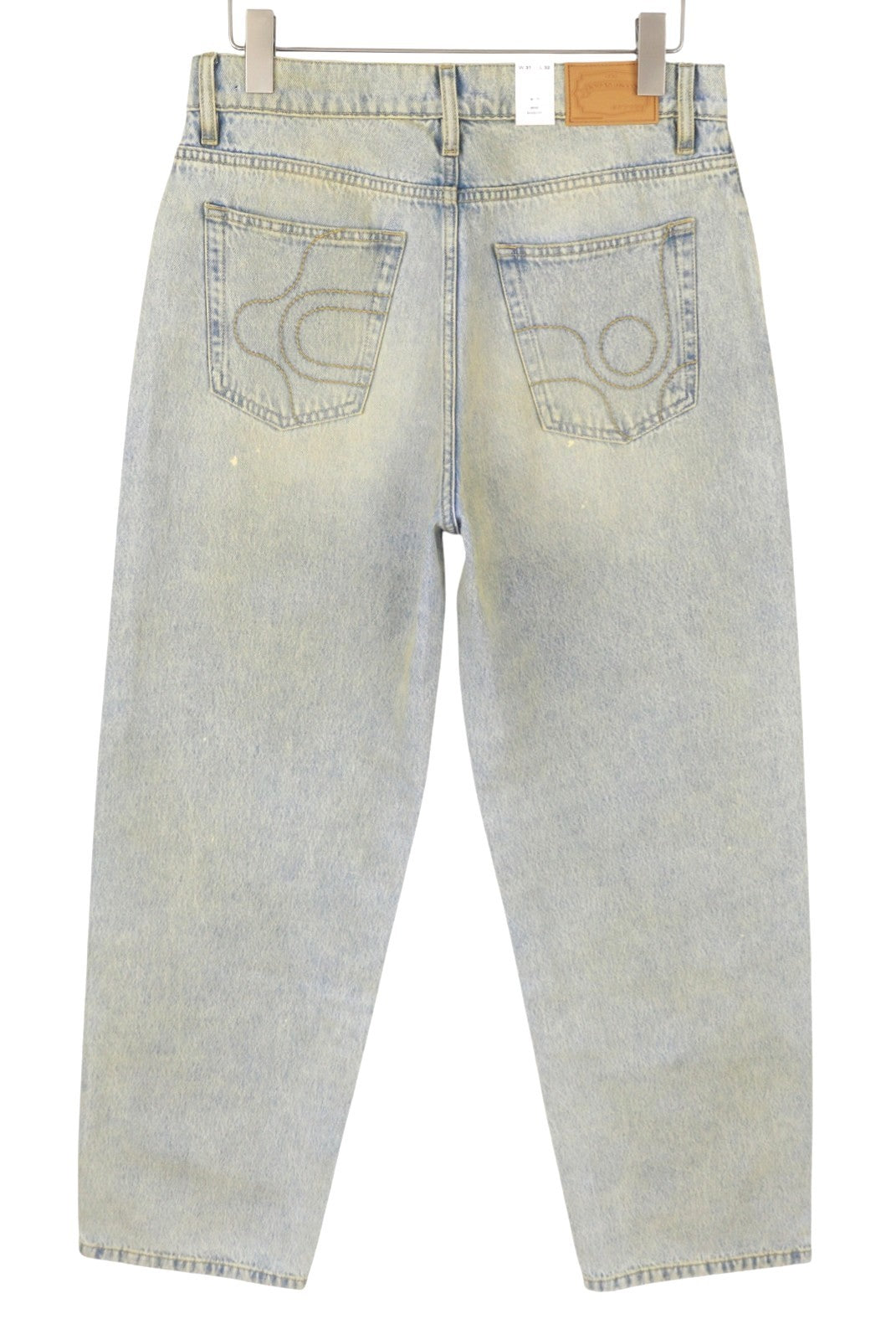 EYTYS Benz Bronze Baggy Fit Men's Jeans W31/L32 Blue Faded Aged Unisex RRP370