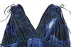 Blue Polyester Blouse
