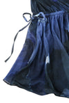 Blue Polyester Blouse