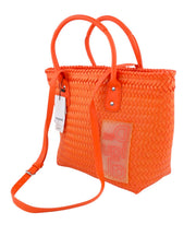 DESIGUAL Basket Braided Zaire Women's Bag OS Orange Shopping Tote