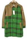 Green Cotton Coat
