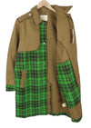 Green Cotton Coat