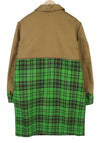 Green Cotton Coat