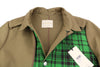 Green Cotton Coat