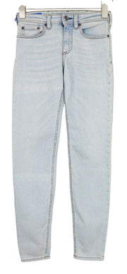 ACNE STUDIOS Climb LT Women Jeans W23/L32 Skinny Fit Light Wash Blue Stretch