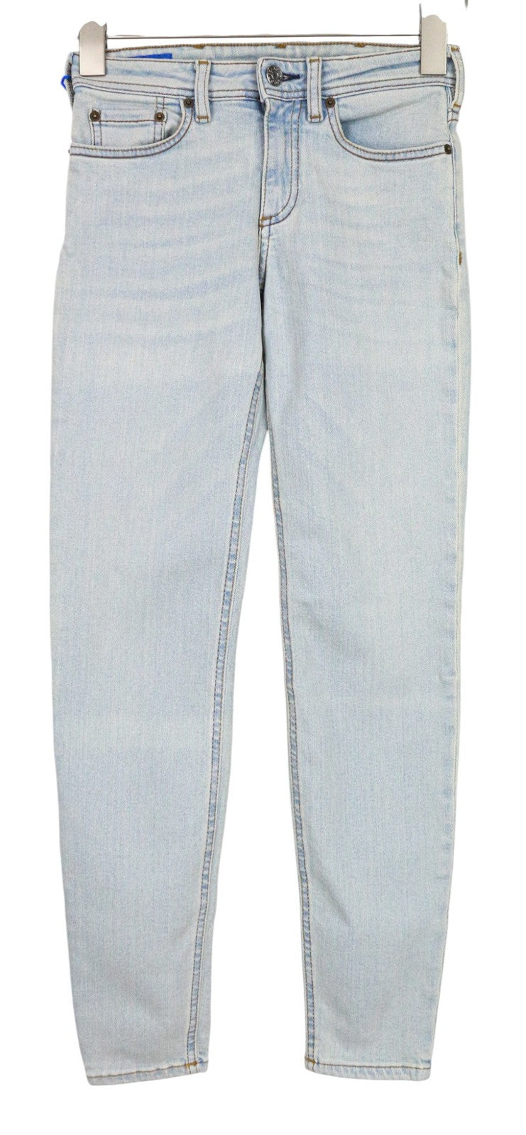 ACNE STUDIOS Climb LT Women Jeans W23/L32 Skinny Fit Light Wash Blue Stretch