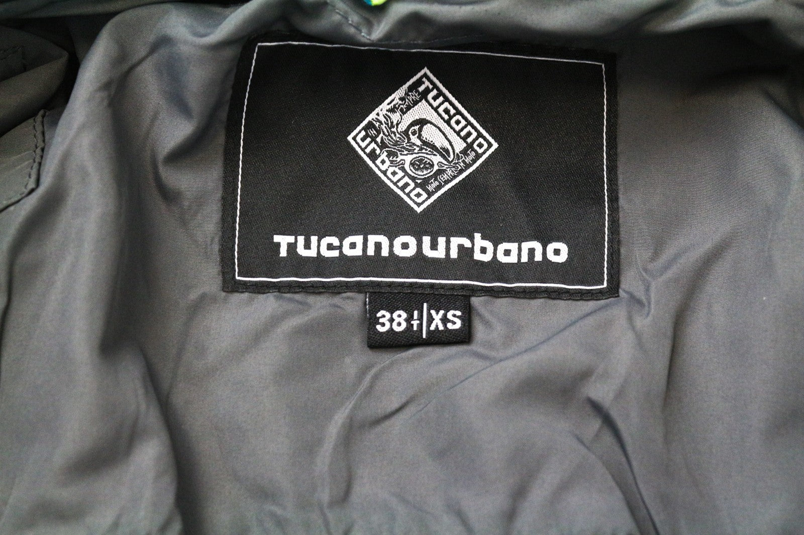 TUCANO URBANO Tina Women's Jacket XS Black Waterproof Windbreaker Motorbike