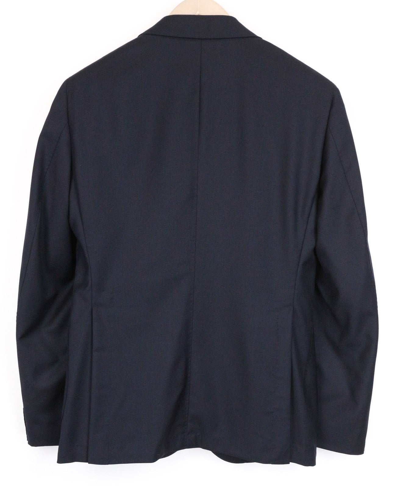 SUITSUPPLY La Spalla Men Blazer UK34R Navy Blue Pure Wool Notch Lapel Classic