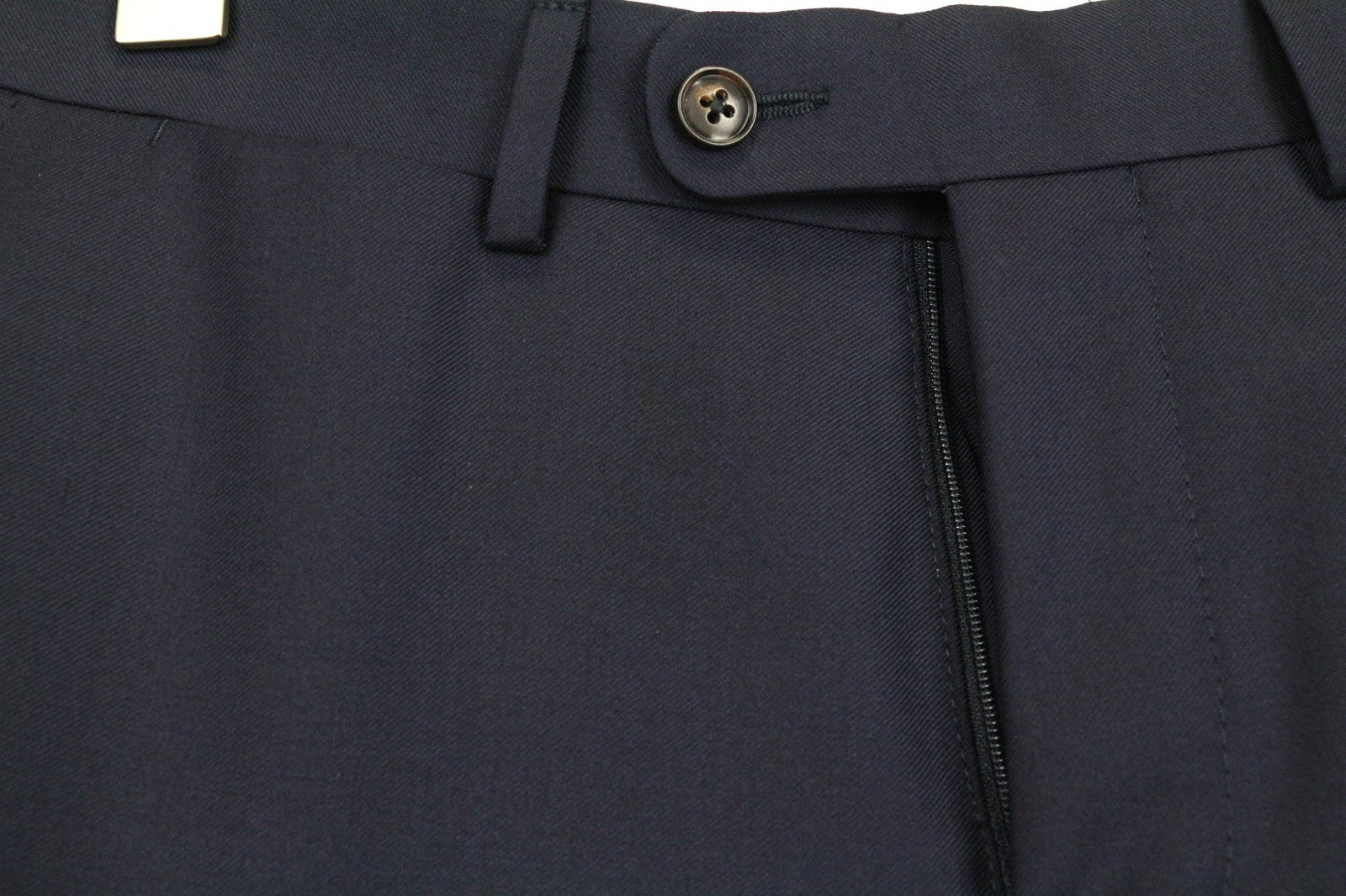SUITSUPPLY Napoli Men Suit UK34R Single-Breasted Dark Blue Pure Wool 2 Piece