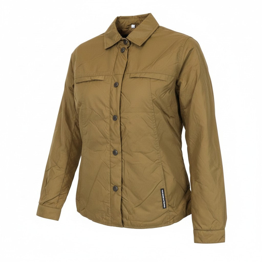 TUCANO URBANO Lori Women Jacket S Brown Windproof Thermal Padding Moto